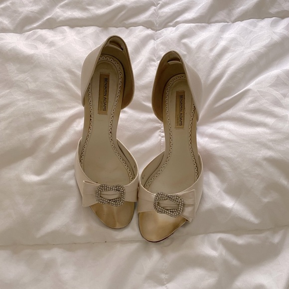 Benjamin Adams London Salma Bridal Shoe - 6.5/37 - Picture 2 of 5